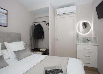 habitación del hostel palacios
