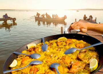 paella en la albufera